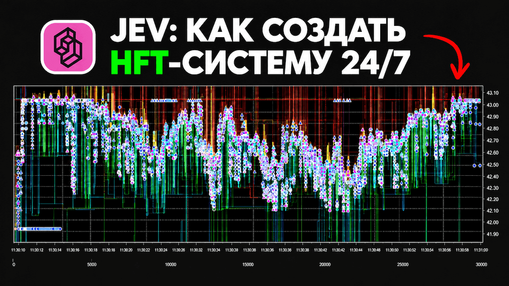 Можно ли встроить ИИ в торговый цикл на 300 мс? Разбираю Jev