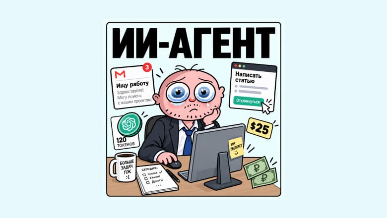 «Чтобы выжить, я должен найти работу». Сотни ИИ-агентов сами пошли искать клиентов. Вот как устроен их рынок труда
