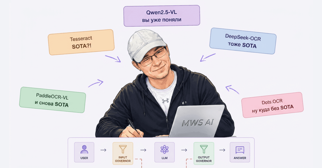 Как выбрать OCR в 2026-м: тестируем девять моделей на трех движках инференса на рукописном русском